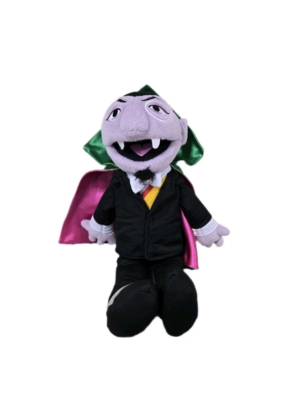 Gund Sesame Street Count Von Count Plush Toy 13 inches Collectible Kidcore PBS